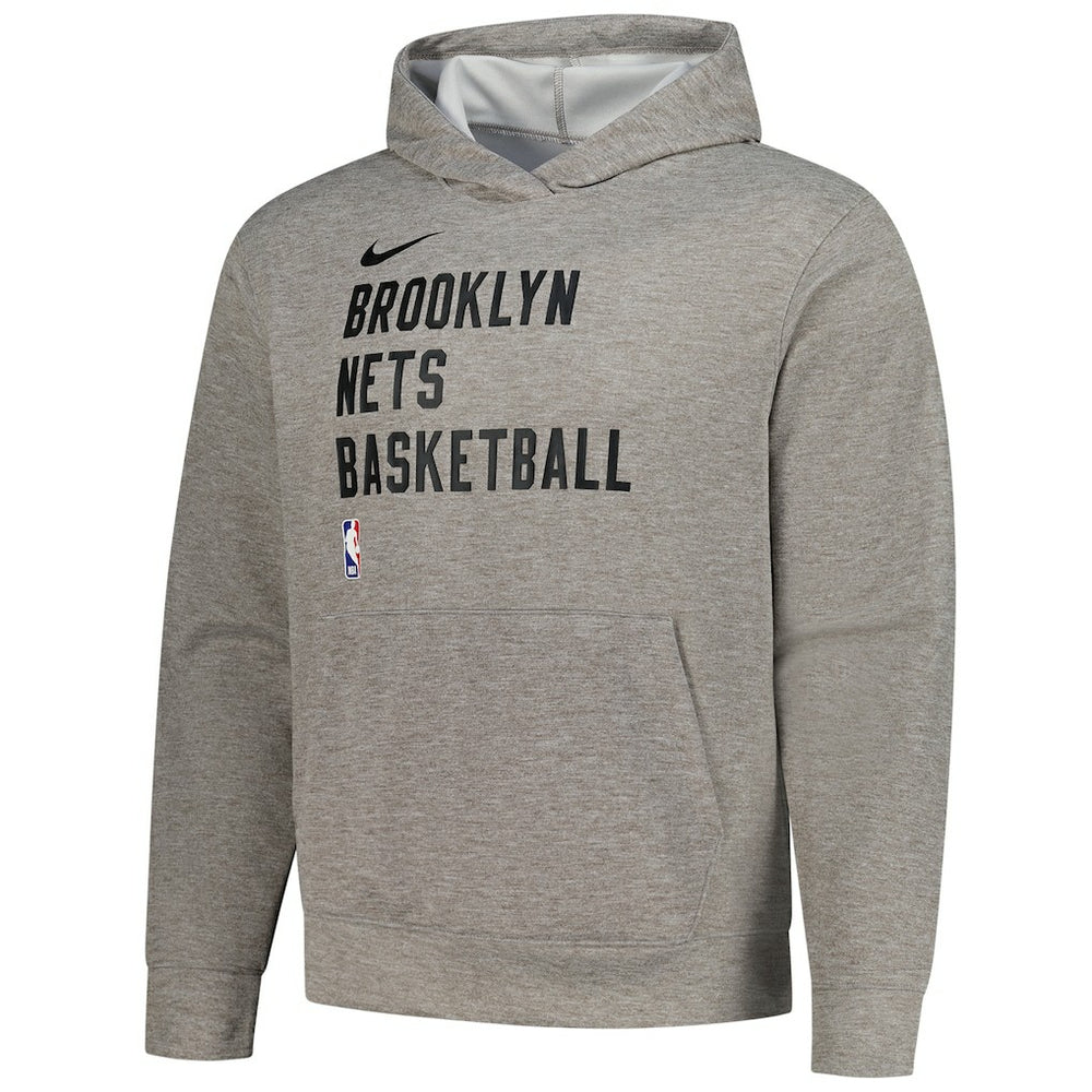 Brooklyn Nets Unisex 2023/24 Performance Spotlight On-Court Practice Pullover Hoodie New