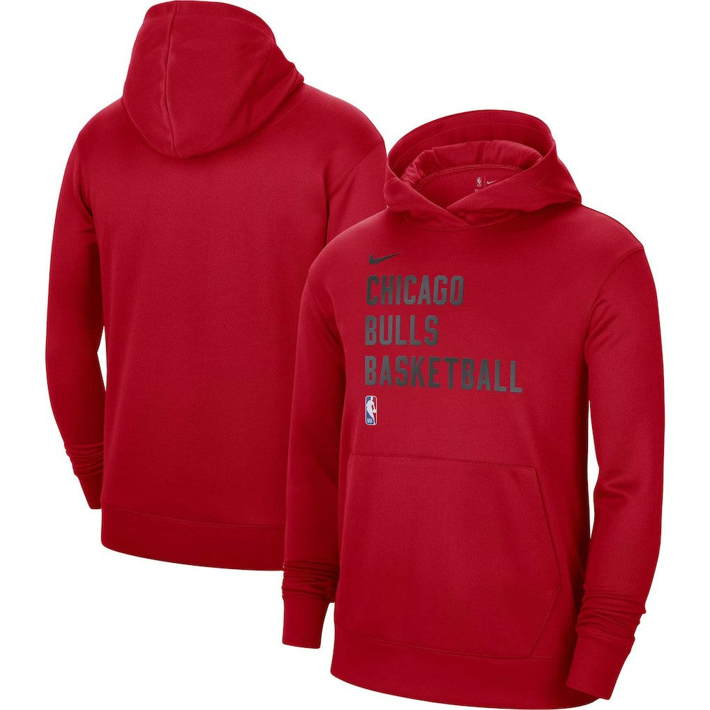 Chicago Bulls Unisex 2023/24 Performance Spotlight On-Court Practice Pullover Hoodie sale Outlet