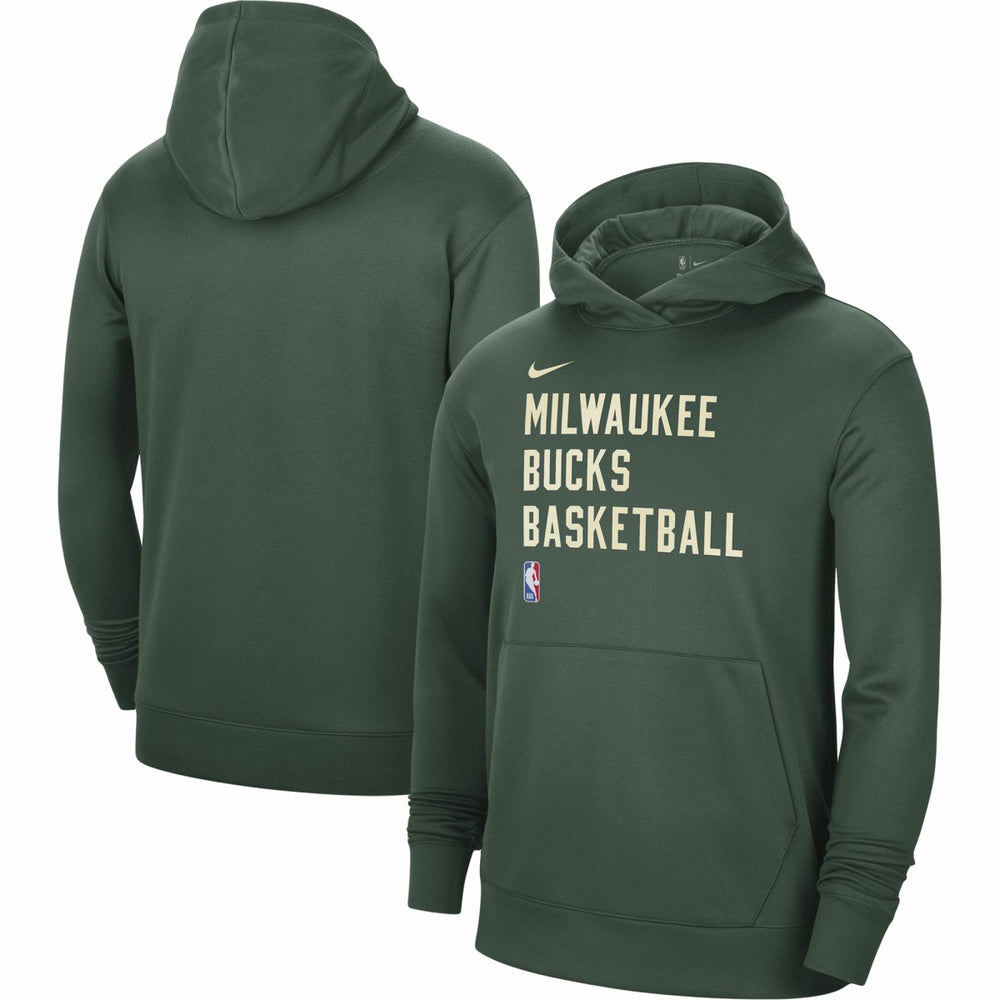Milwaukee Bucks Unisex 2023/24 Performance Spotlight On-Court Practice Pullover Hoodie Online
