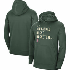 Milwaukee Bucks Unisex 2023/24 Performance Spotlight On-Court Practice Pullover Hoodie Online