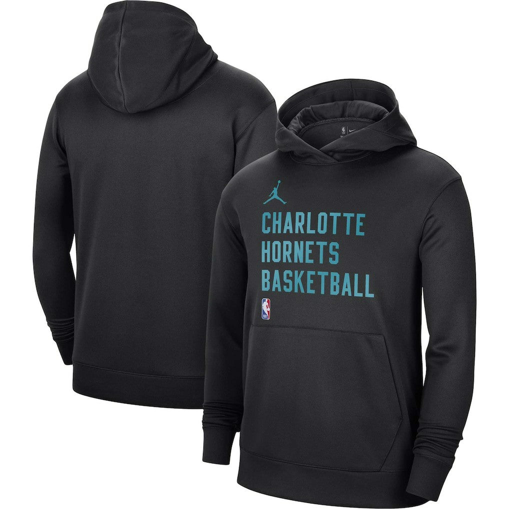 Charlotte Hornets Jordan Brand Unisex 2023/24 Performance Spotlight On-Court Practice Pullover Hoodie Online