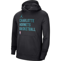 Charlotte Hornets Jordan Brand Unisex 2023/24 Performance Spotlight On-Court Practice Pullover Hoodie Online