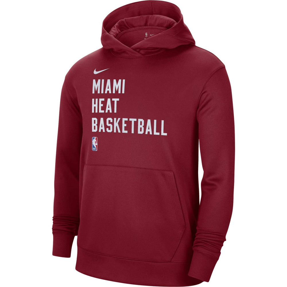Miami Heat Unisex 2023/24 Performance Spotlight On-Court Practice Pullover Hoodie Discount