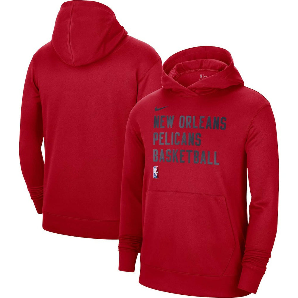 New Orleans Pelicans Unisex 2023/24 Performance Spotlight On-Court Practice Pullover Hoodie For Sale