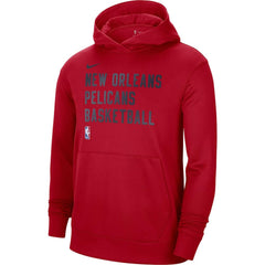 New Orleans Pelicans Unisex 2023/24 Performance Spotlight On-Court Practice Pullover Hoodie For Sale