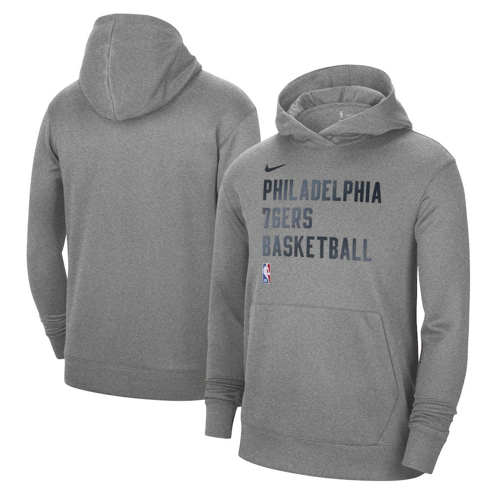 Philadelphia 76ers Unisex 2023/24 Performance Spotlight On-Court Practice Pullover Hoodie Outlet