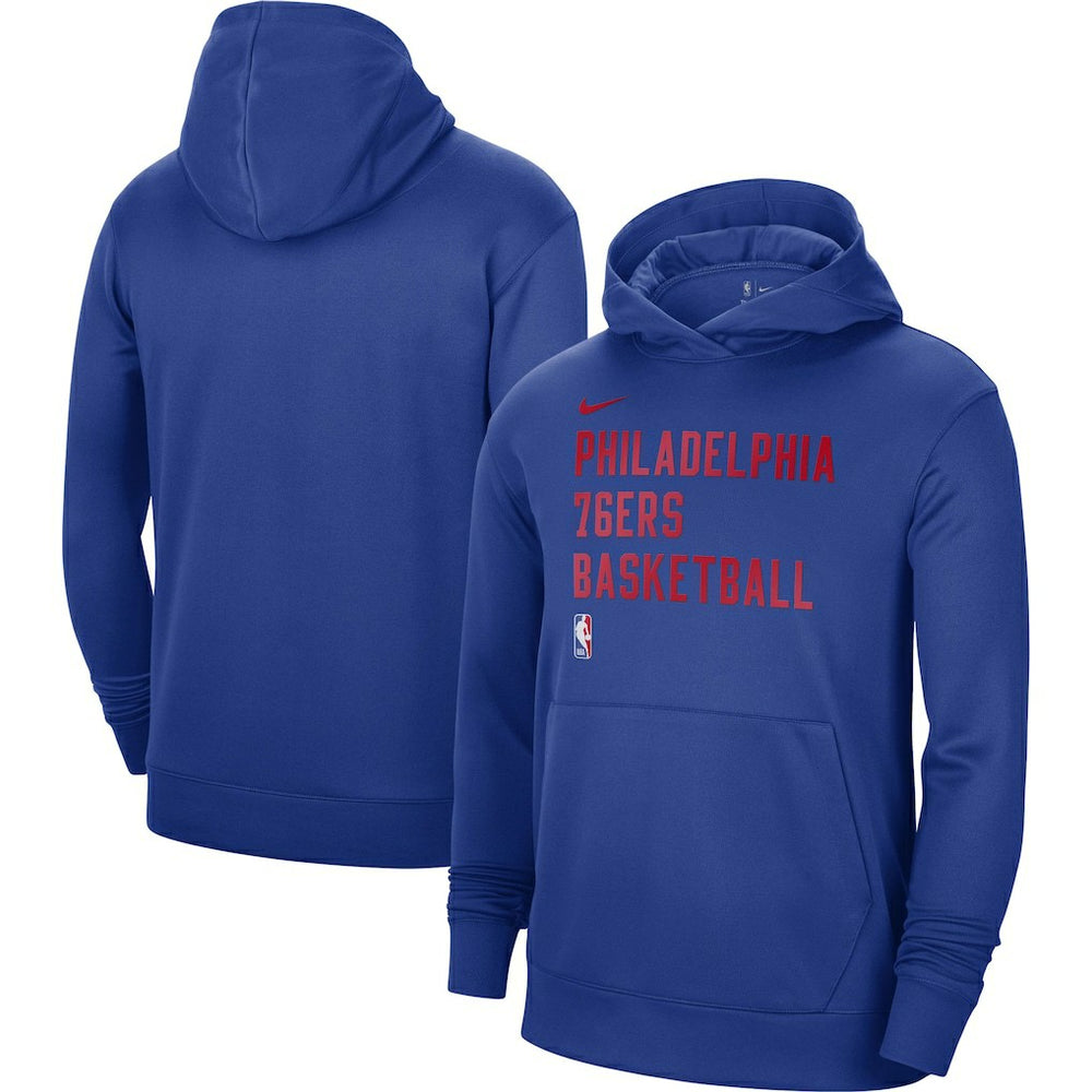 Philadelphia 76ers Unisex 2023/24 Performance Spotlight On-Court Practice Pullover Hoodie Discount