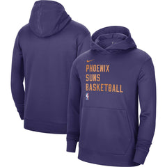 Phoenix Suns Unisex 2023/24 Performance Spotlight On-Court Practice Pullover Hoodie Outlet