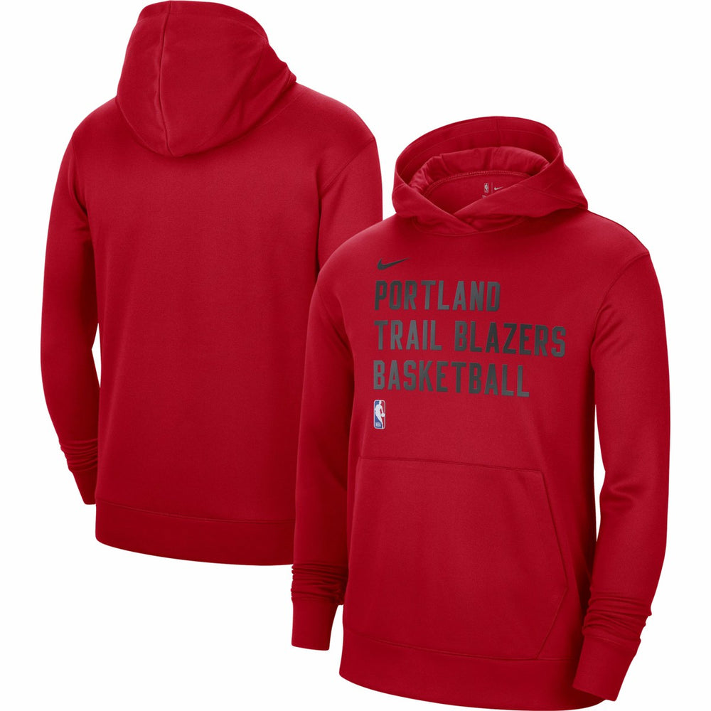 Portland Trail Blazers Unisex 2023/24 Performance Spotlight On-Court Practice Pullover Hoodie Outlet