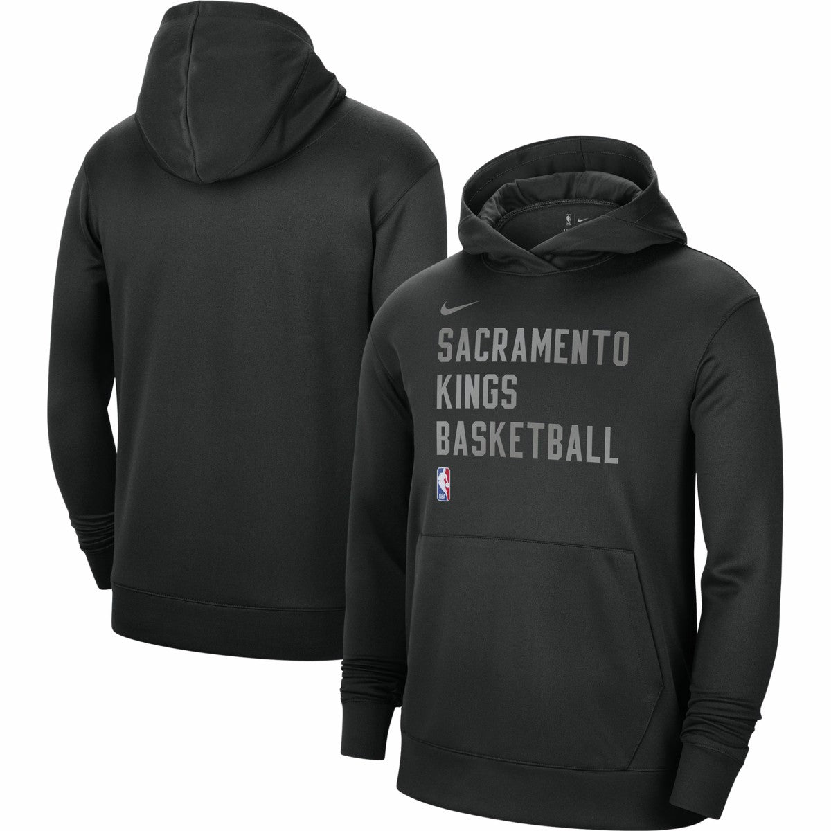 Sacramento Kings Unisex 2023/24 Performance Spotlight On-Court Practice Pullover Hoodie New