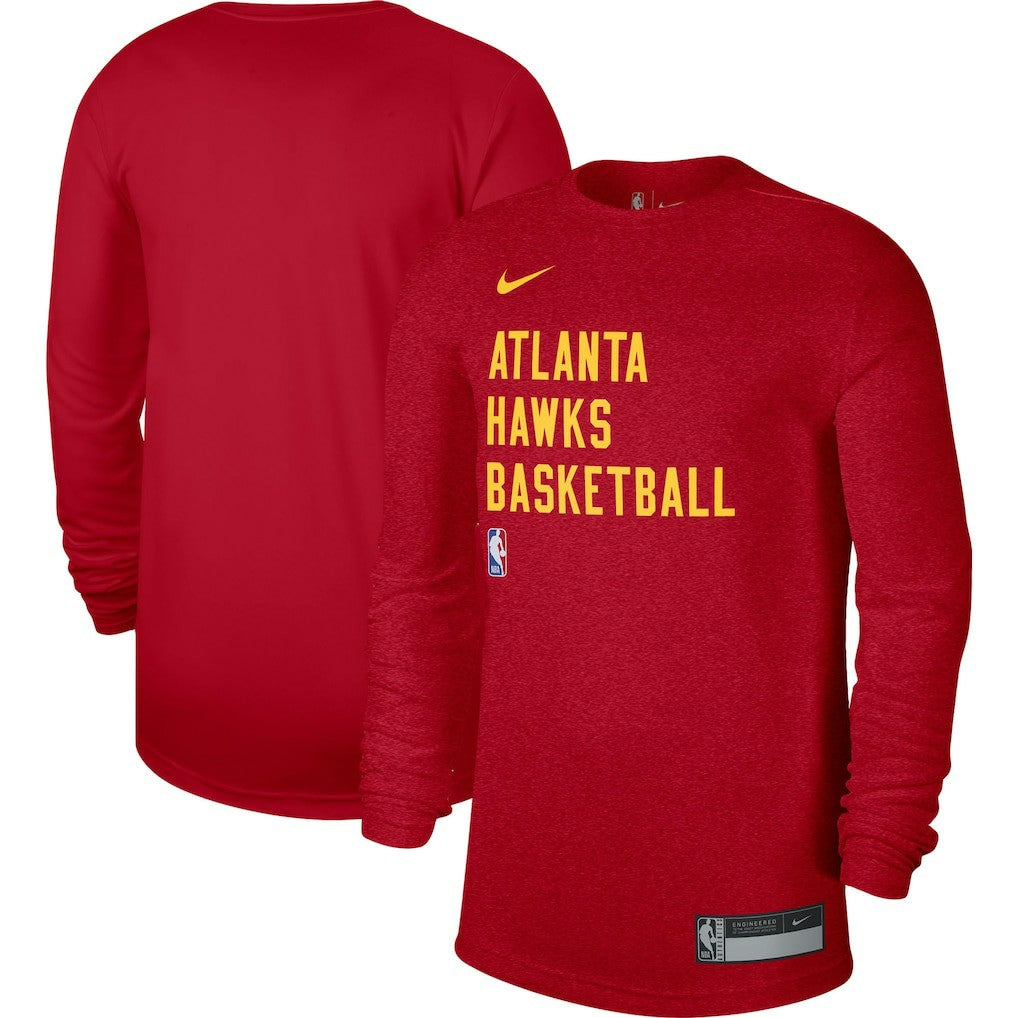 Atlanta Hawks Unisex 2023/24 Legend On-Court Practice Long Sleeve T-Shirt Discount