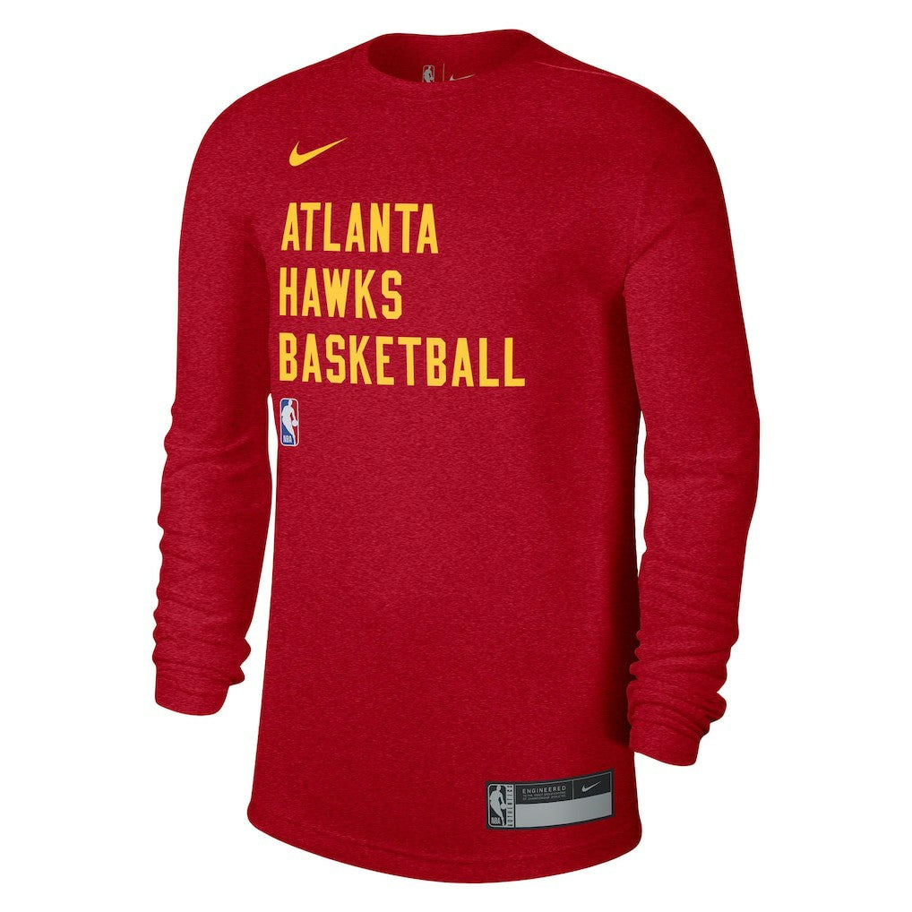 Atlanta Hawks Unisex 2023/24 Legend On-Court Practice Long Sleeve T-Shirt Discount