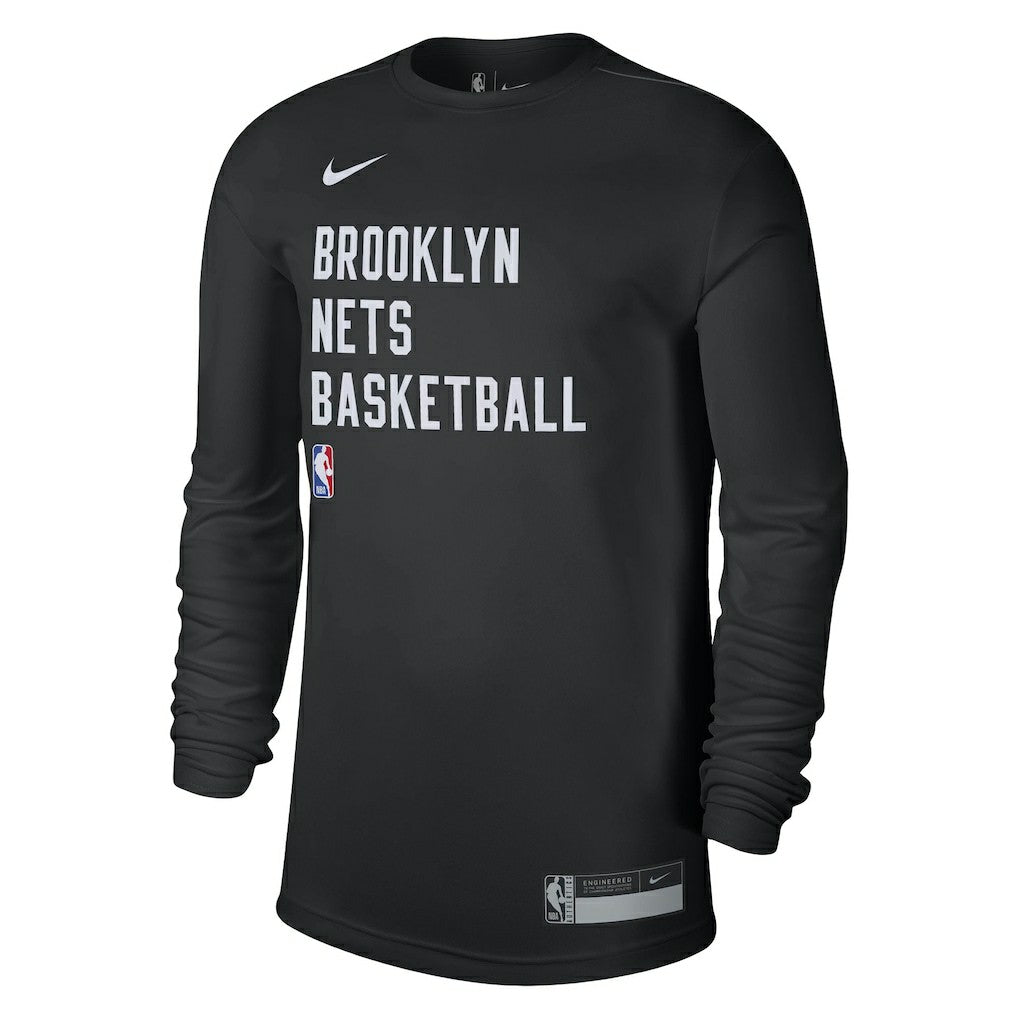 Brooklyn Nets Unisex 2023/24 Legend On-Court Practice Long Sleeve T-Shirt Online