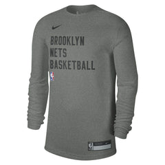 Brooklyn Nets Unisex 2023/24 Legend On-Court Practice Long Sleeve T-Shirt New