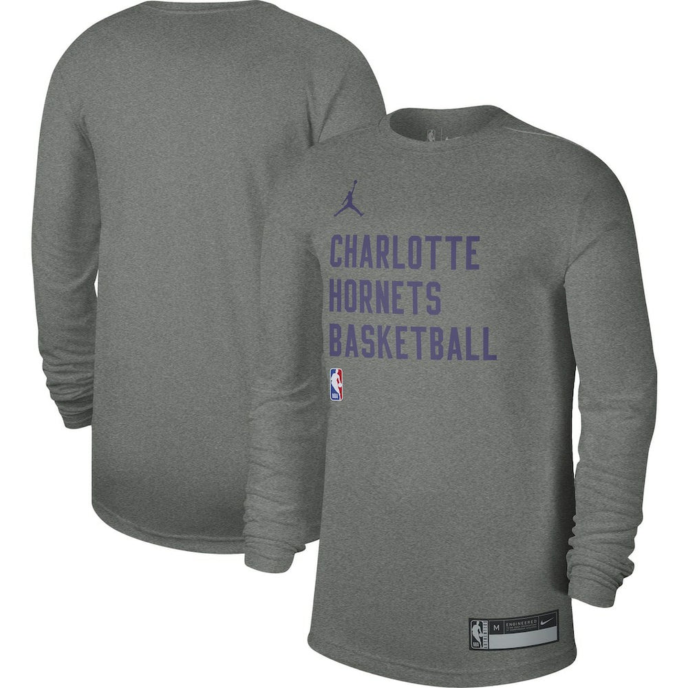 Charlotte Hornets Jordan Brand Unisex 2023/24 Legend On-Court Practice Long Sleeve T-Shirt On Sale