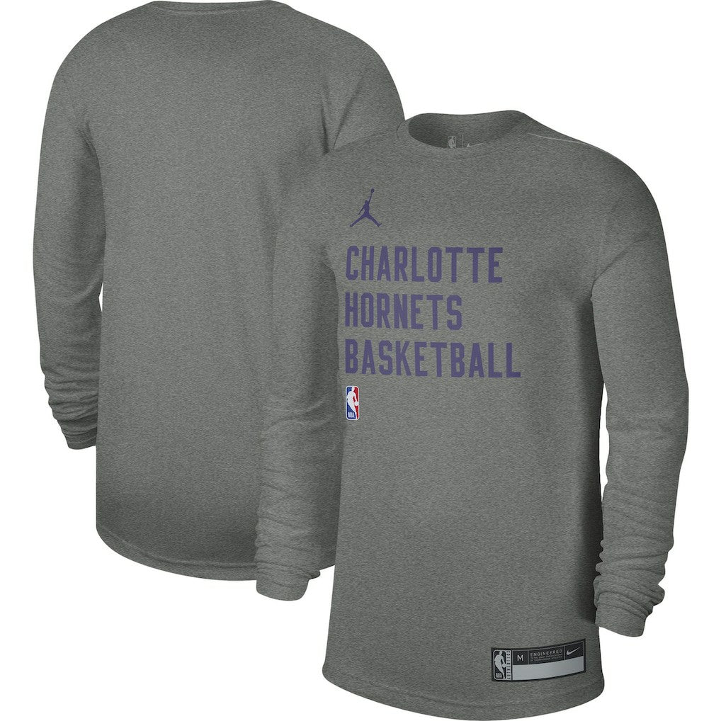 Charlotte Hornets Jordan Brand Unisex 2023/24 Legend On-Court Practice Long Sleeve T-Shirt On Sale