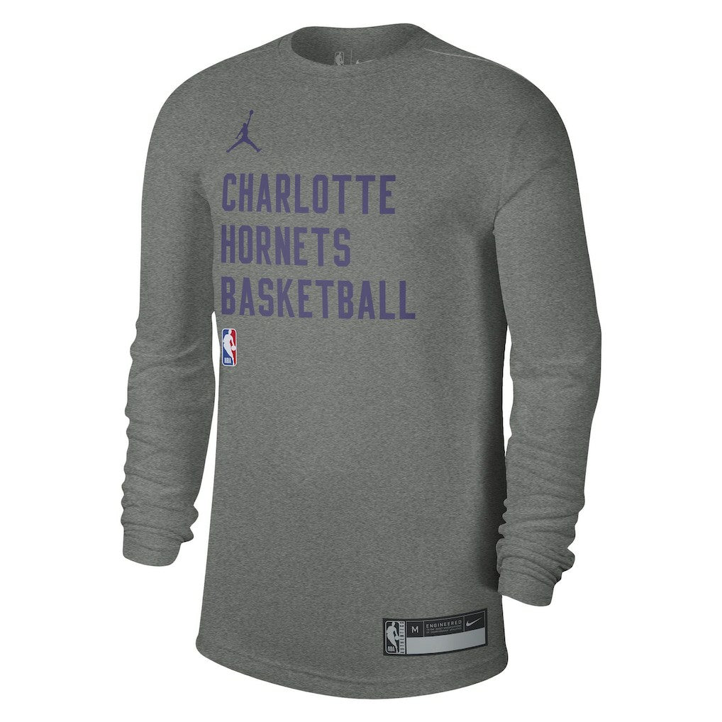 Charlotte Hornets Jordan Brand Unisex 2023/24 Legend On-Court Practice Long Sleeve T-Shirt On Sale