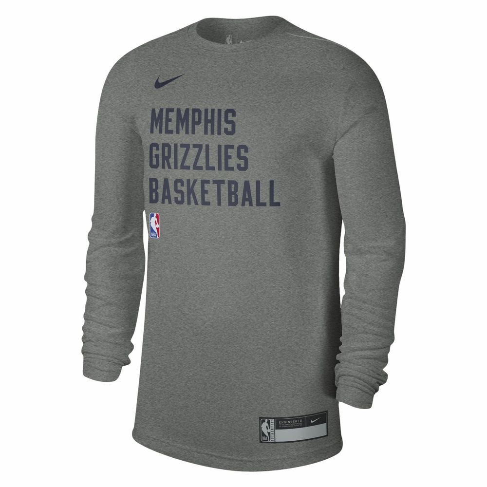 Memphis Grizzlies Unisex 2023/24 Legend On-Court Practice Long Sleeve T-Shirt On Sale