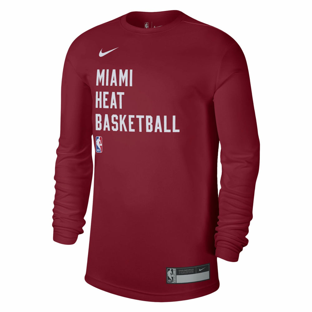Miami Heat Unisex 2023/24 Legend On-Court Practice Long Sleeve T-Shirt On Sale