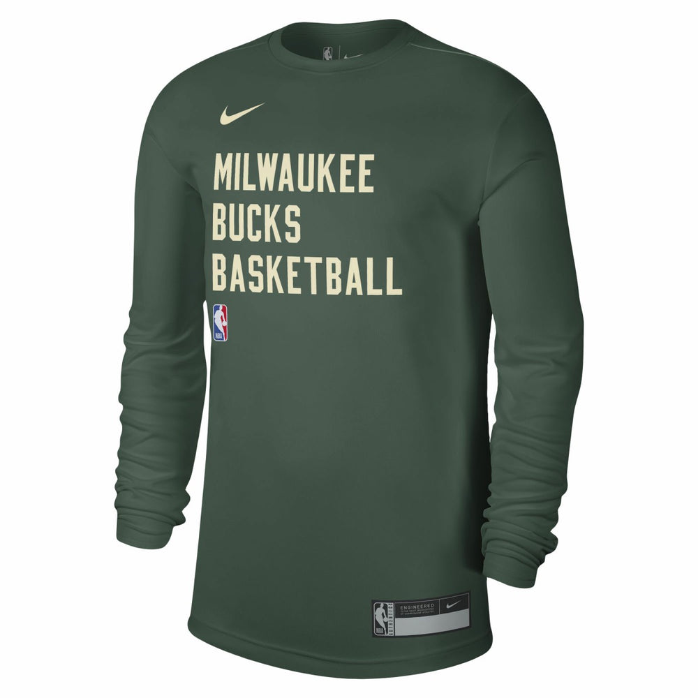 Milwaukee Bucks Unisex 2023/24 Legend On-Court Practice Long Sleeve T-Shirt Discount