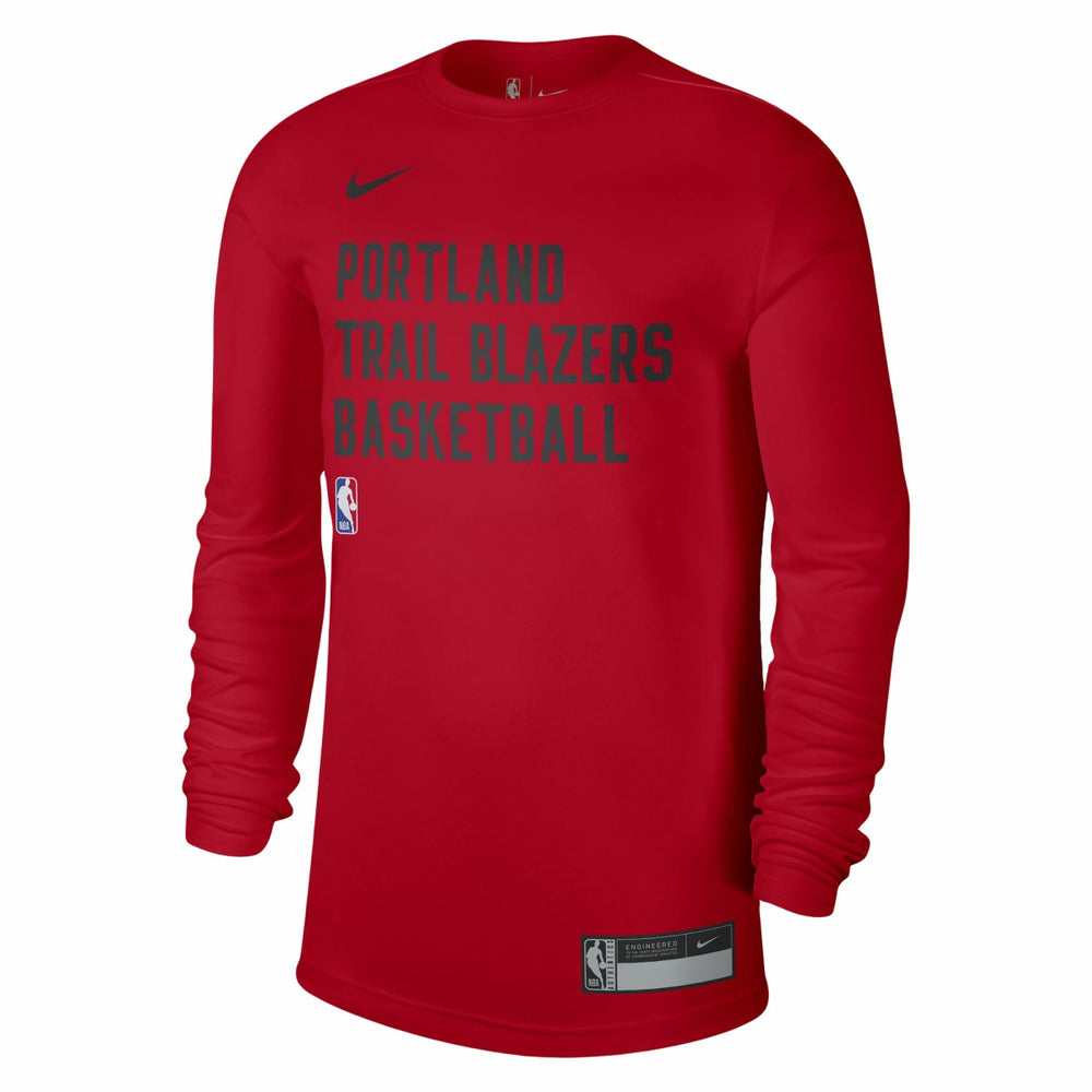 Portland Trail Blazers Unisex 2023/24 Legend On-Court Practice Long Sleeve T-Shirt Outlet