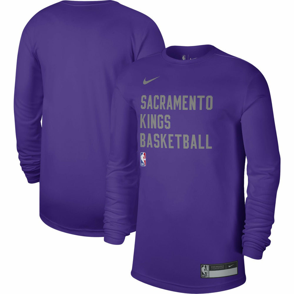 Sacramento Kings Unisex 2023/24 Legend On-Court Practice Long Sleeve T-Shirt Discount