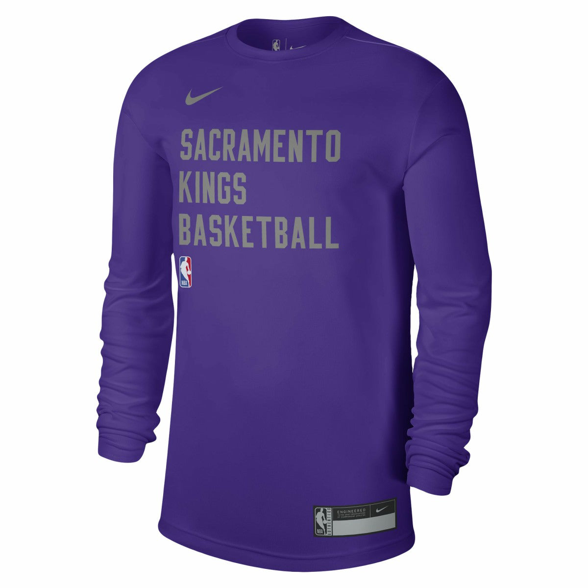 Sacramento Kings Unisex 2023/24 Legend On-Court Practice Long Sleeve T-Shirt Discount