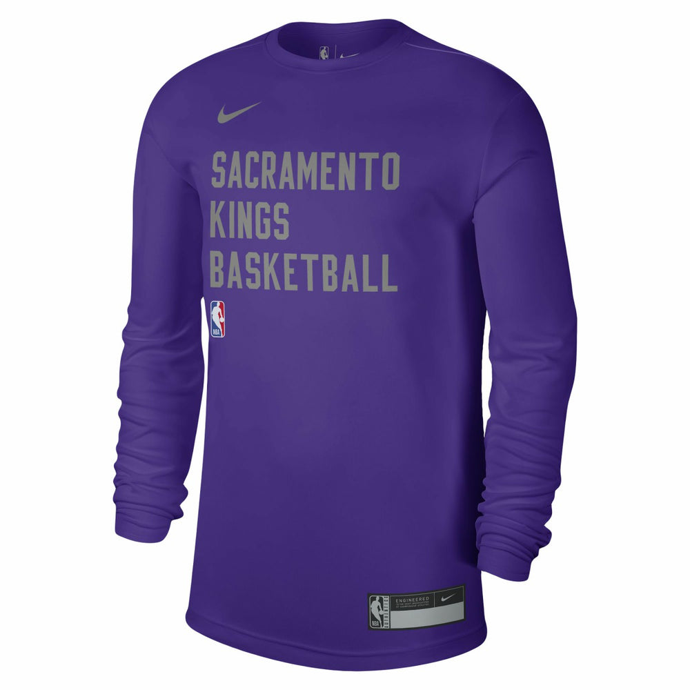 Sacramento Kings Unisex 2023/24 Legend On-Court Practice Long Sleeve T-Shirt Discount
