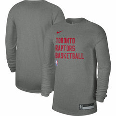 Toronto Raptors Unisex 2023/24 Legend On-Court Practice Long Sleeve T-Shirt New
