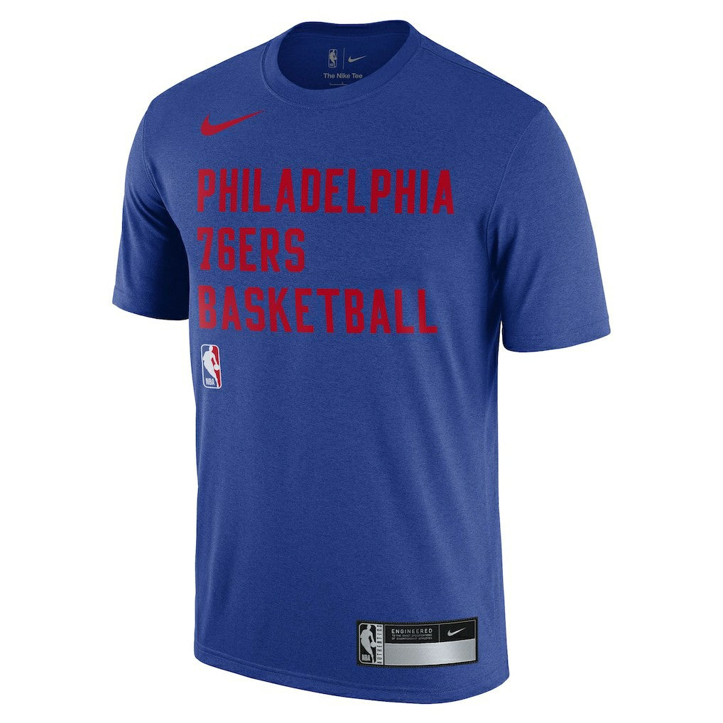 Philadelphia 76ers 2023/24 Sideline Legend Performance Practice T-Shirt On Sale