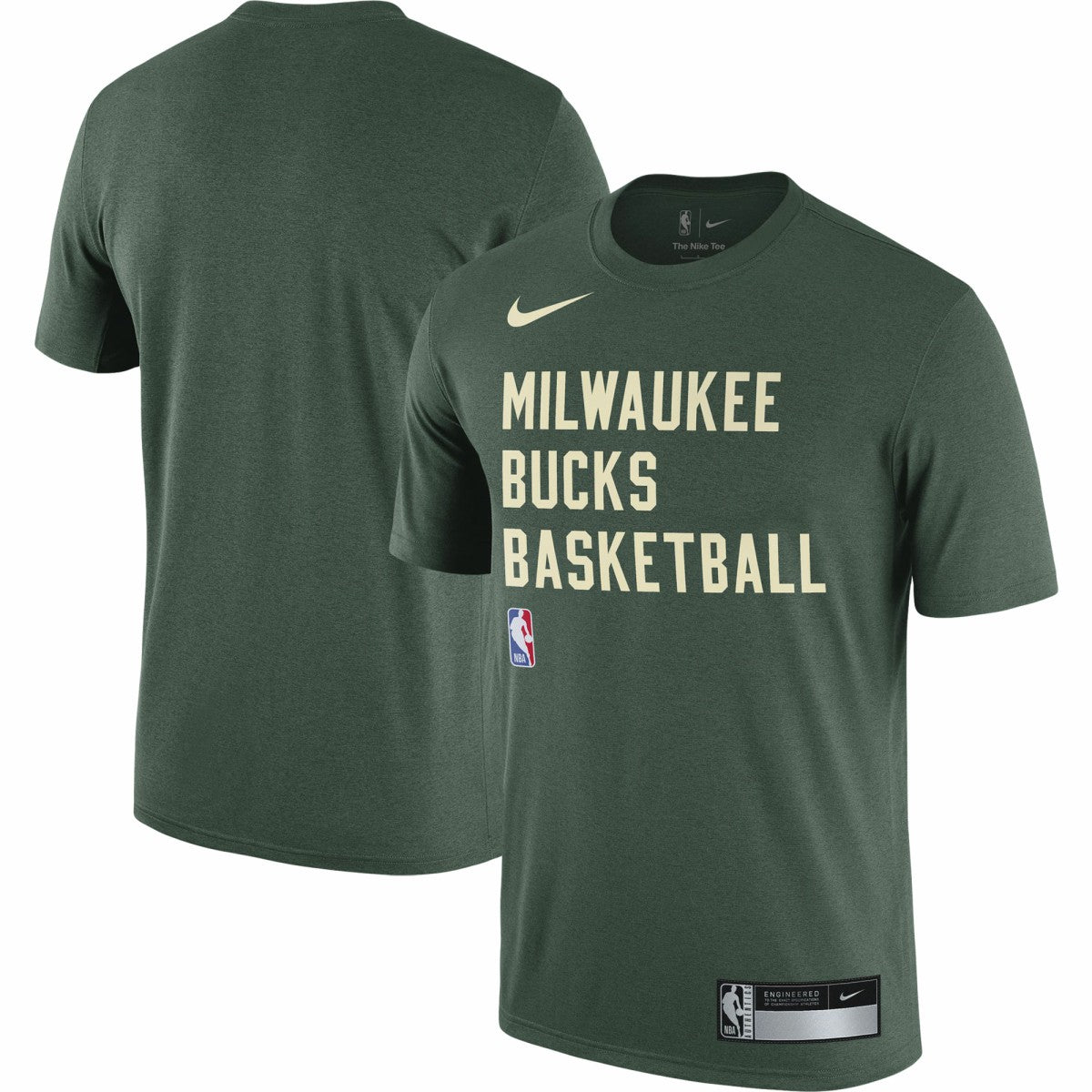Milwaukee Bucks 2023/24 Sideline Legend Performance Practice T-Shirt Outlet