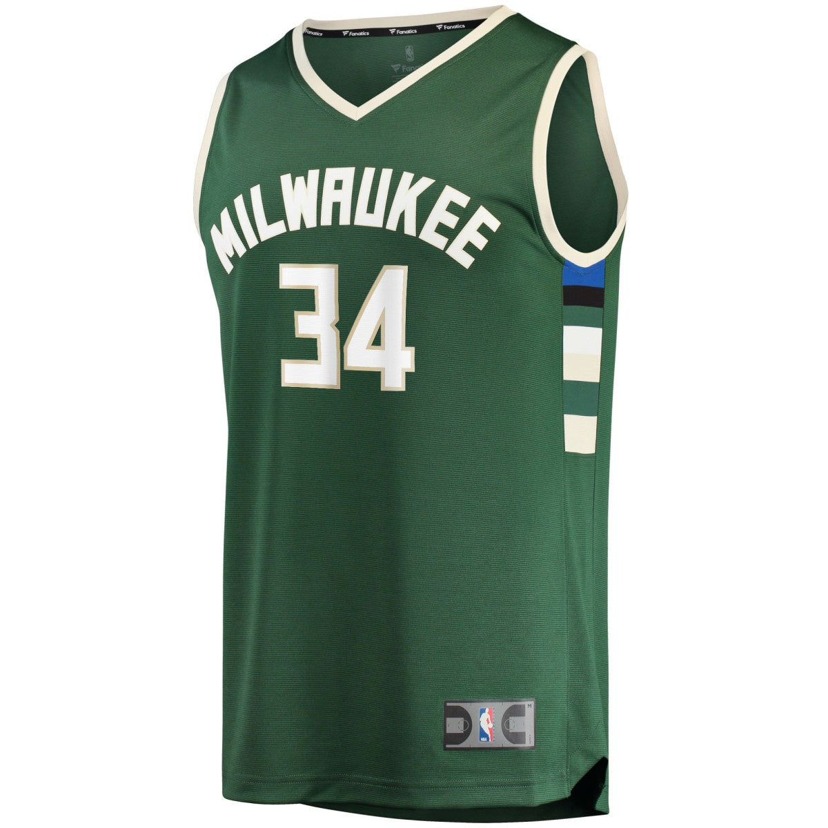 Giannis Antetokounmpo Milwaukee Bucks Big & Tall Fast Break Player Jersey Discount