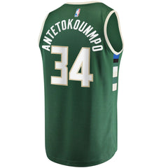 Giannis Antetokounmpo Milwaukee Bucks Big & Tall Fast Break Player Jersey Discount