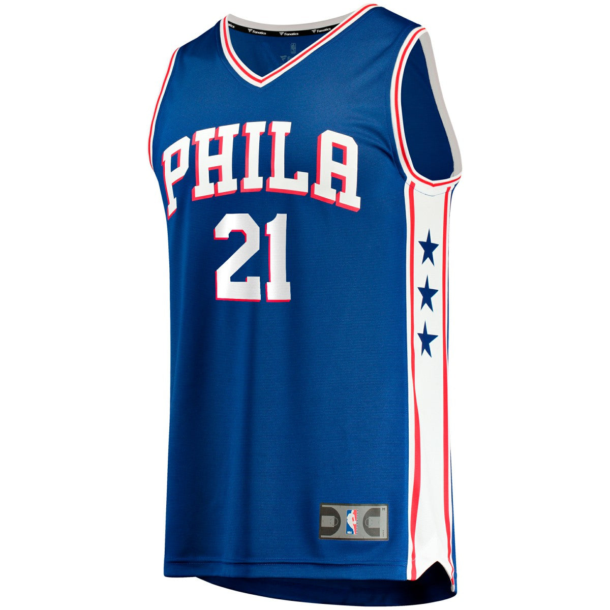 Joel Embiid Philadelphia 76ers Big & Tall Fast Break Player Jersey On Sale