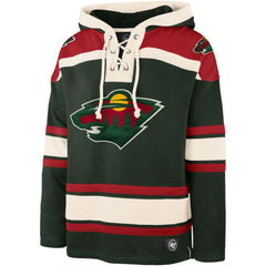 Kirill Kaprizov Minnesota Wild '47 Player Name & Number Lacer Pullover Hoodie For Sale