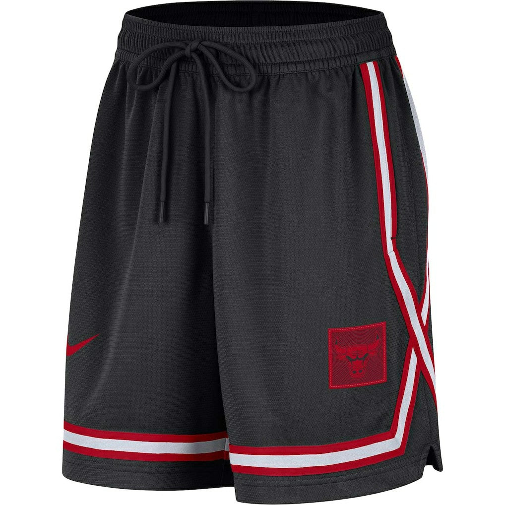 Chicago Bulls Women's Sideline Fly Crossover Performance Shorts New
