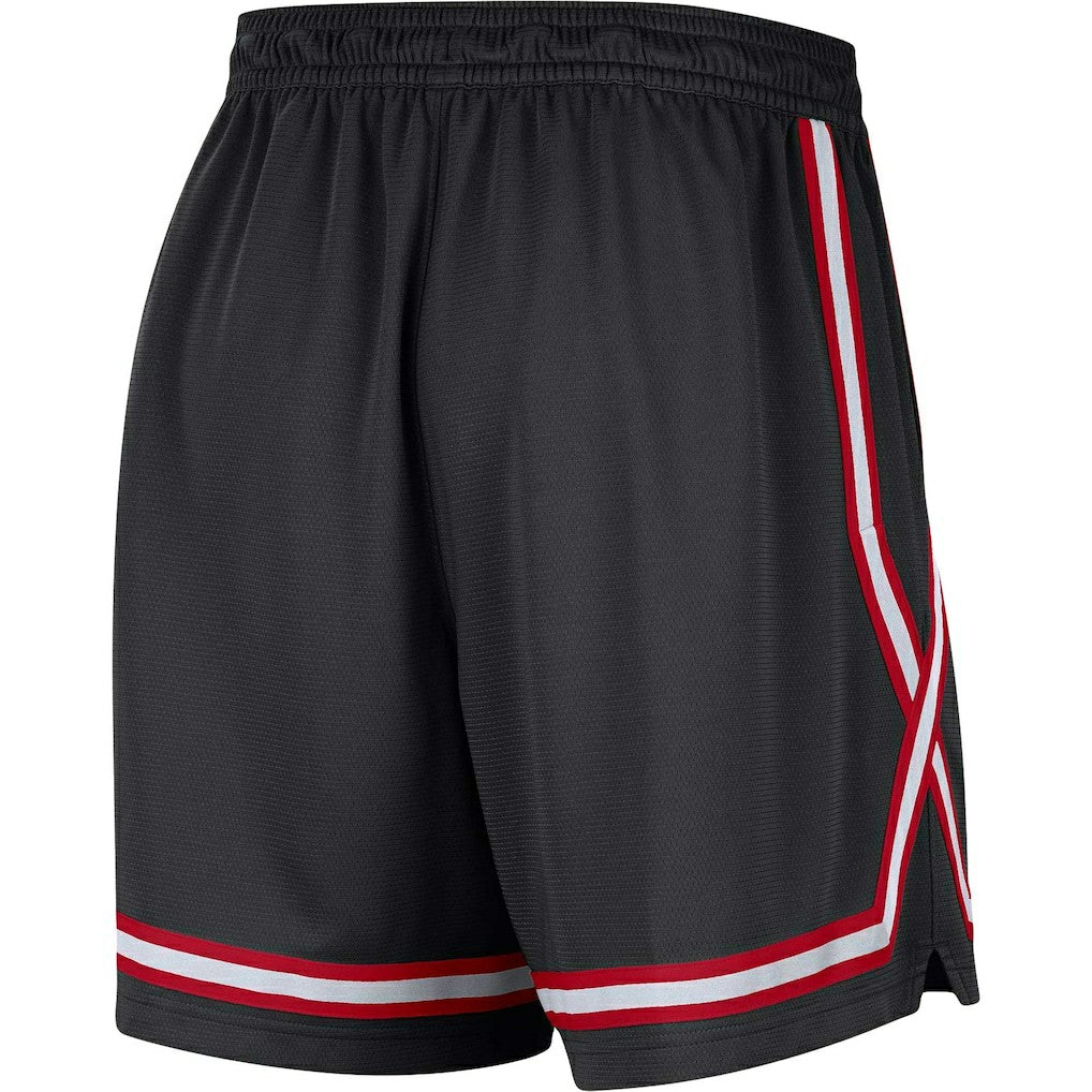 Chicago Bulls Women's Sideline Fly Crossover Performance Shorts New