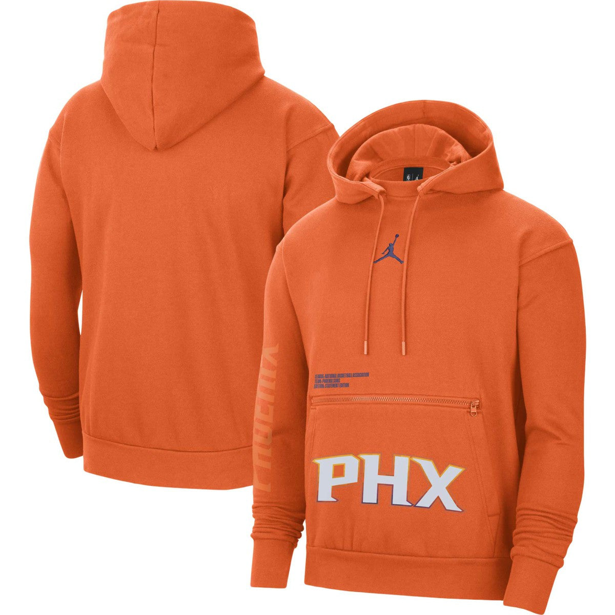Phoenix Suns Jordan Brand Courtside Statement Edition Pullover Hoodie Outlet