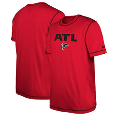 Atlanta Falcons New Era Third Down Puff Print T-Shirt