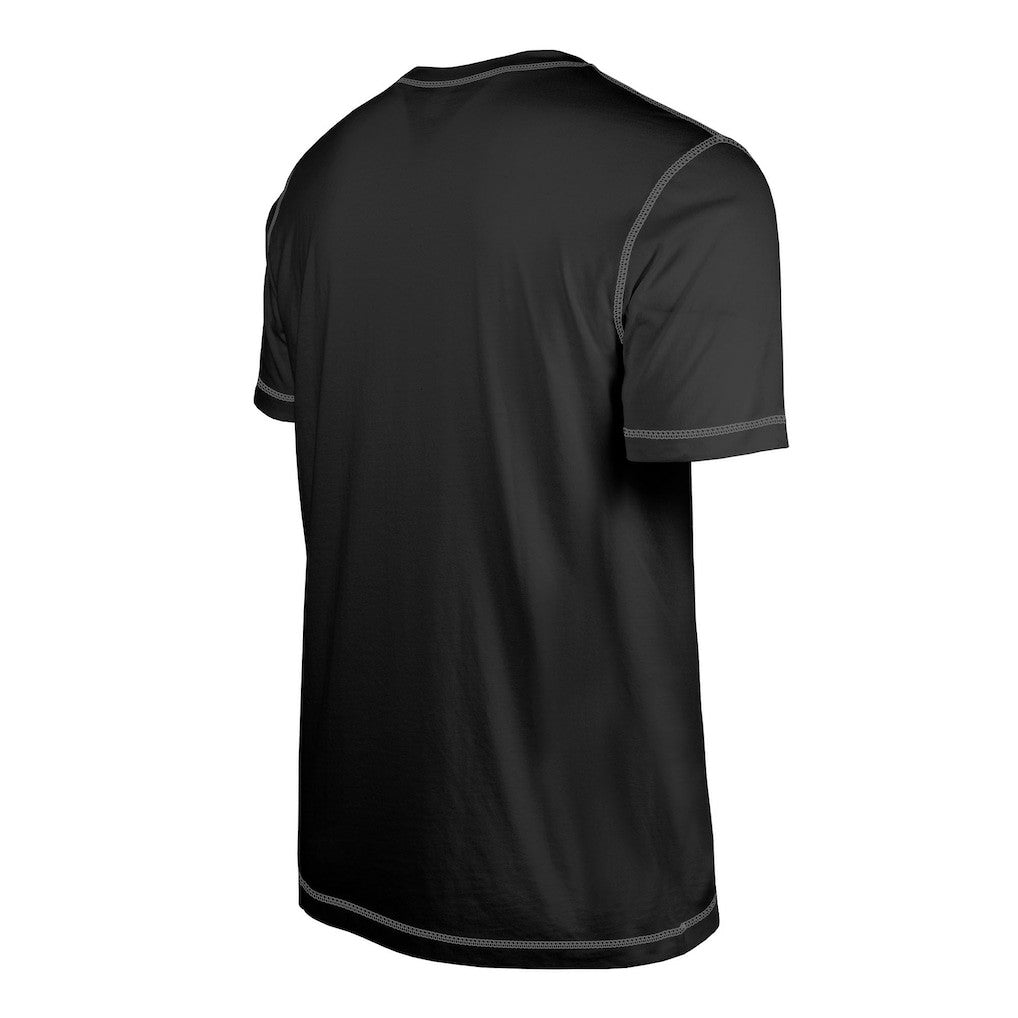 Las Vegas Raiders New Era Third Down Puff Print T-Shirt