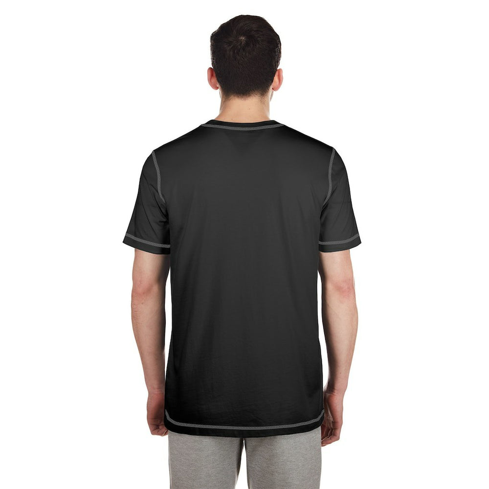 Las Vegas Raiders New Era Third Down Puff Print T-Shirt