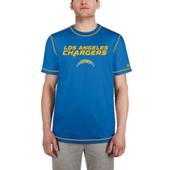 Los Angeles Chargers New Era Third Down Puff Print T-Shirt