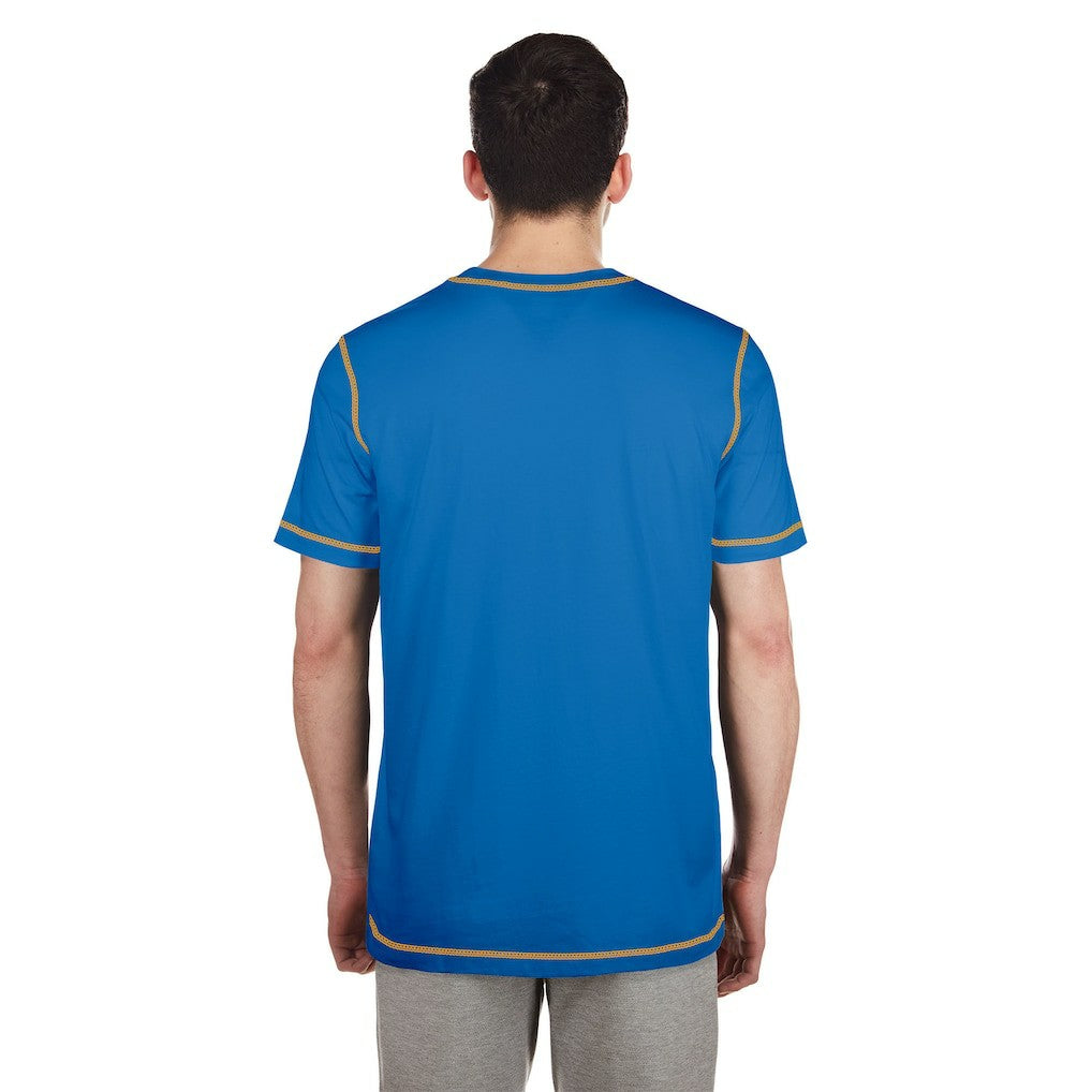Los Angeles Chargers New Era Third Down Puff Print T-Shirt