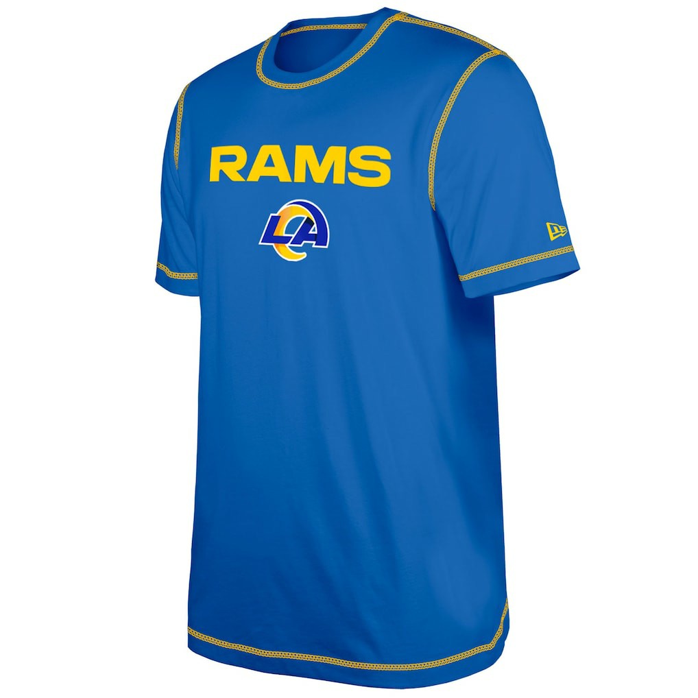 Los Angeles Rams New Era Third Down Puff Print T-Shirt