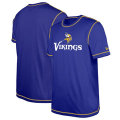 Minnesota Vikings New Era Third Down Puff Print T-Shirt