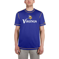 Minnesota Vikings New Era Third Down Puff Print T-Shirt