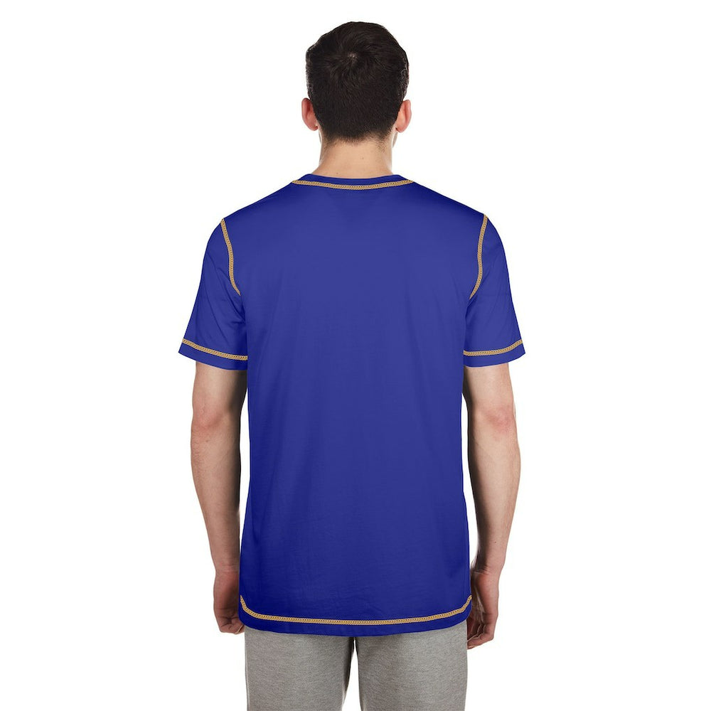 Minnesota Vikings New Era Third Down Puff Print T-Shirt