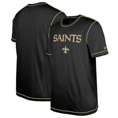 New Orleans Saints New Era Third Down Puff Print T-Shirt