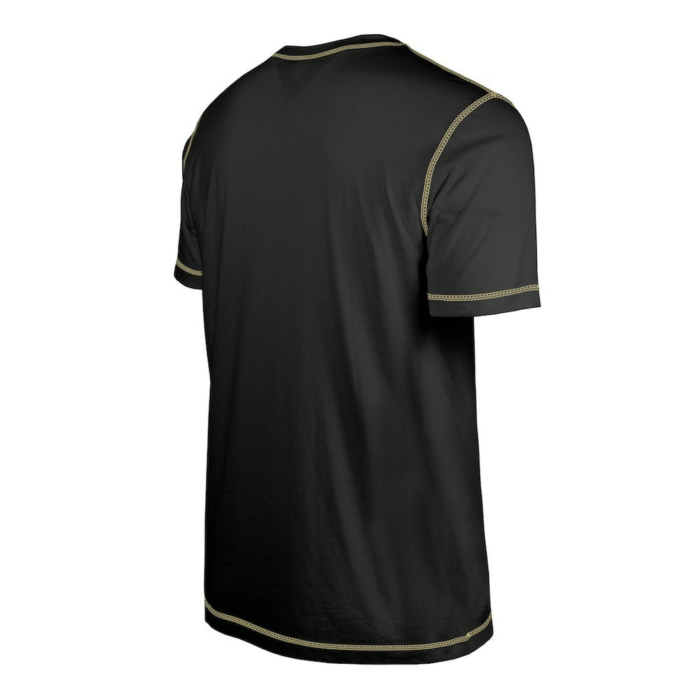New Orleans Saints New Era Third Down Puff Print T-Shirt