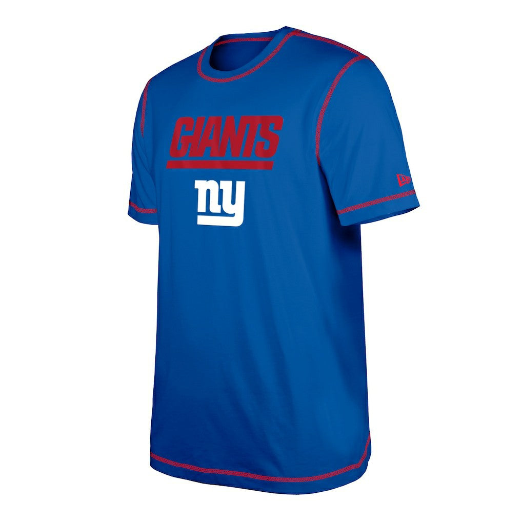 New York Giants New Era Third Down Puff Print T-Shirt
